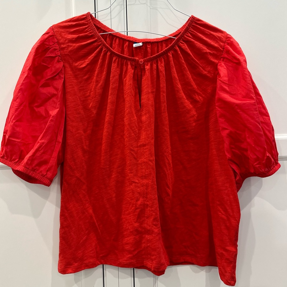 Mixed Material Women’s Top NWOT